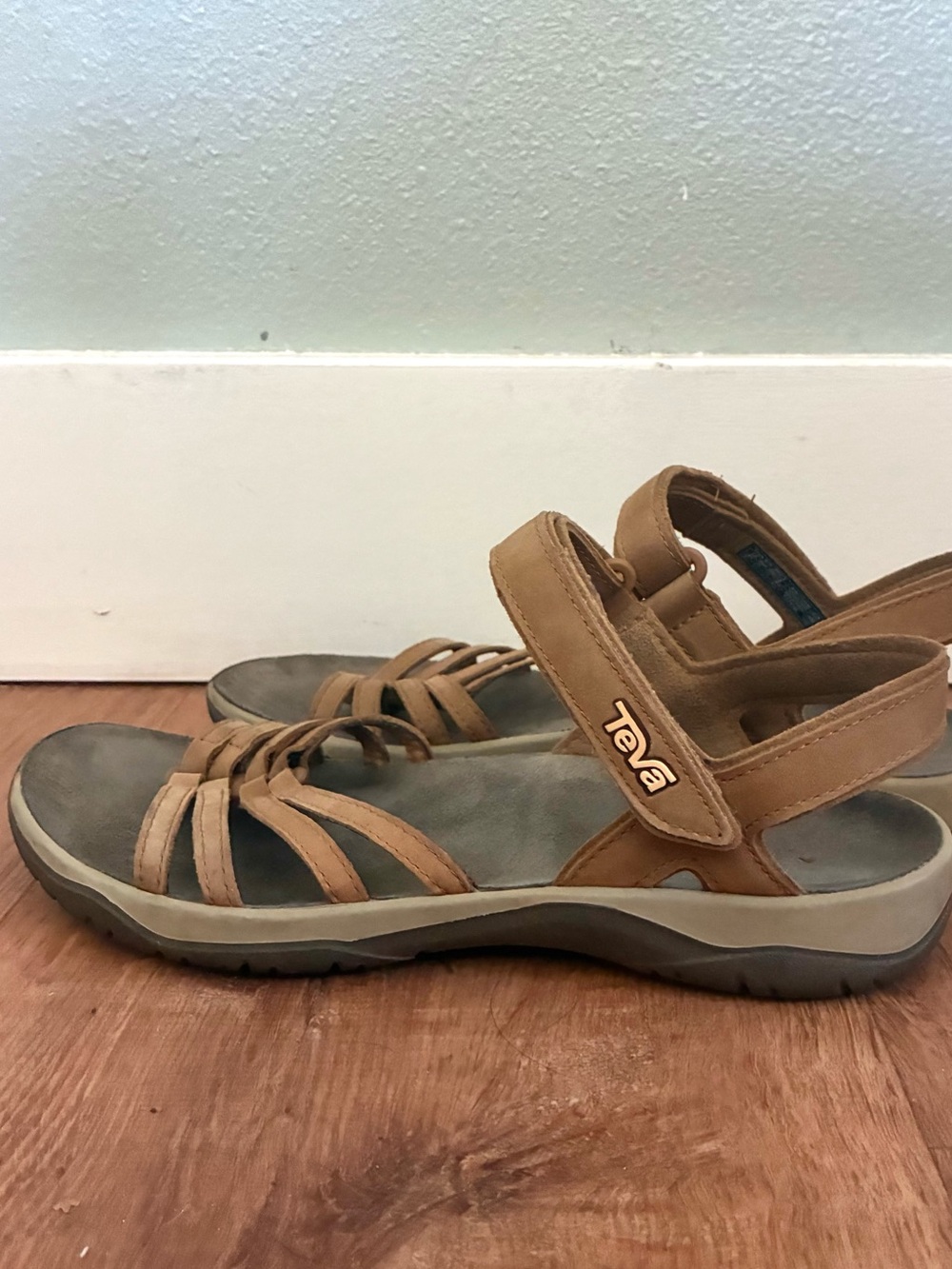 Teva Brown Comfort Sport Sandals Women’s Size 9 Walking Sandals - Picture 5 of 9